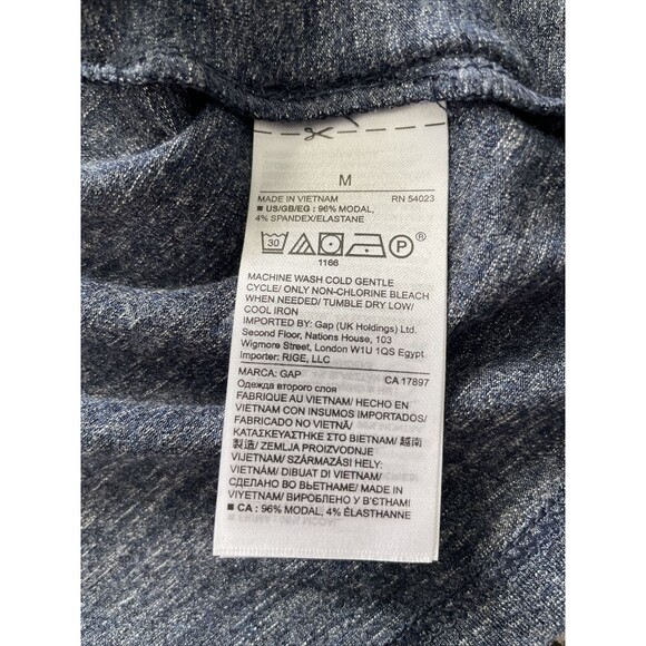 Gap gray maternity dress Medium Short Sleeve NWT new - Picture 5 of 7